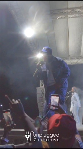 No lie, Takura Life had our hearts melting in April 😍 Even the ice-cream couldn't stand the heat 🔥🔥 #ShonaPrince #UnpluggedxCokeFoodFest #MusicMealsMemories" | Unplugged Zimbabwe