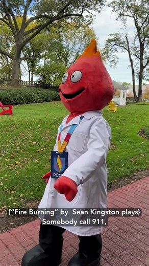 Meet Finny, the PCOM Office of Institutional Advancement's (IA) Student Liaison! A bright light representing the many ways that IA supports students and their success, Finny helps students discover the support available to help them thrive. Until now, Finny has appeared in illustrations and as a plush companion whom our students have grown to adore. But now, Finny has come to life! 🔥 As our living flame, Finny is extending that same energy to our alumni family by connecting you with opportuniti