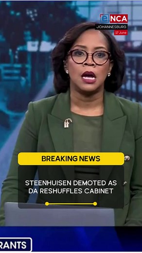 John Steenhuisen moved to Deputy Minister of Trade — Willie Aucamp named Agriculture Minister