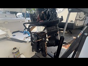 Removing rusted Johnson 88 spl steering arm