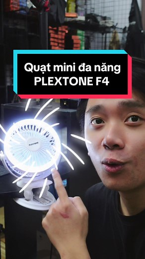 Quạt mini đa năng Plextone F4 | Giải pháp cho những ngày hè nắng nóng 🌬️ #gacestore #gaming #gaminggear #quattannhiet #quattannhietdienthoai #phukiengame