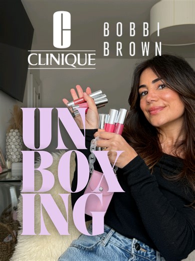 let's #unbox these boxes together! 🩷✨ #makeup #haul @Bobbi Brown @Clinique UK