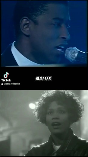 Babyface ( 1990 ) Versus Whitney Houston ( 1990 ) ~ Miracle #babyface #whitneyhouston #versus #musicvideo #90s