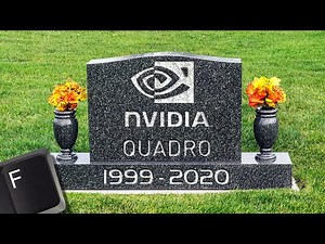 Nvidia Quadro is Gone - No More Quadro - Quadro is Retired!