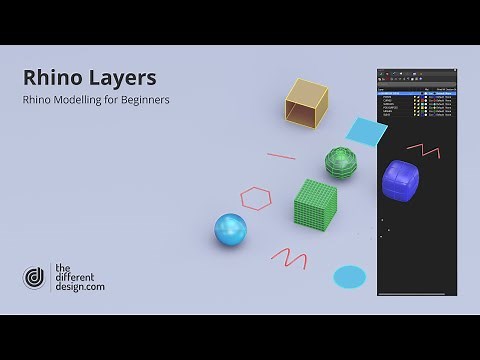 How to Use Layers in Rhino