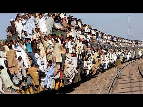 The MOST OVERCROWDED TRAINS in the World 2018