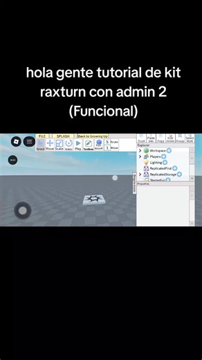 Tutorial Kit Raxturn en Studio Lite para Roblox
