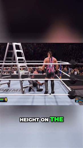 Damian Priest's VICIOUS Ladder Attack on Rob Van Dam! #shorts