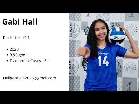 Gabriele Hall Class of 2028 Pin Hitter 25/26 Feb. Club Highlights