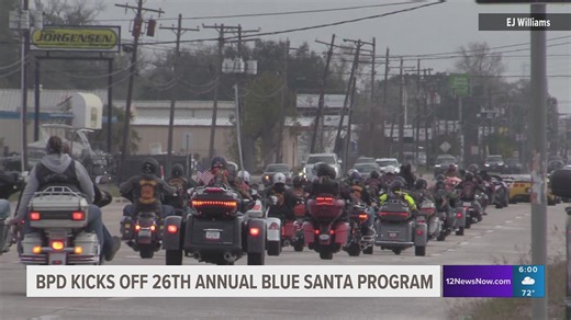 Beaumont Police Department holds 26th annual Blue Santa
