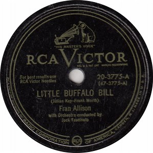 Fran Allison - Little Buffalo Bill / The Doughnut Song