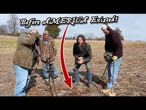 What Old Treasures Will We Find Metal Detecting the Site of an 1710 Colonial Home?