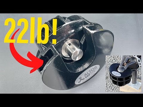[1339] HUGE Altor “SAF” (Strong As F***) Trailer Lock