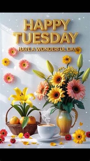 #happytuesday🌺Good morning to my amazing friend! May your day be as fantastic as our friendship! 🌟#happymorning #morningvibes #tuesday #tuesdaymotivation #goodmorning #morning #happy tied | Good Morning Quotes, Images, Wishes