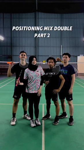 Positioning main untuk mix doubles‼️ #badminton #badmintonindonesia #badmintonlovers #bulutangkis #coaching #tutorial #tips #smash | Gilbert Jasmin