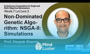 Mind Luster - Learn Lec 22 Non Dominated Genetic Algorithm NSGA II Simulations