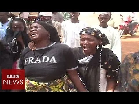 Video: Nigerian school where 200 girls were abducted from - BBC News