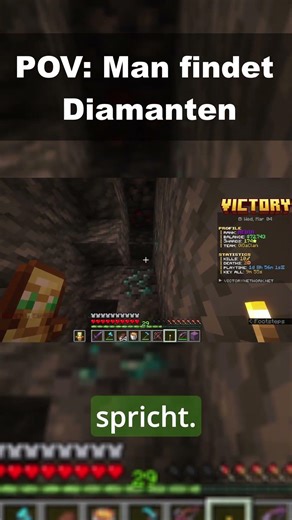 Da waren doch Dias? #minecraft #admin #viral