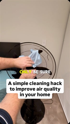 55 reactions | Cleaning your dusty standing fan once a month can make a huge difference to the air quality in your home. The best part is, it only takes five minutes with my simple cleaning steps Follow for more handy cleaning tips #fan #standingfan #cleaning #dusting #howto | Spritzn | Facebook