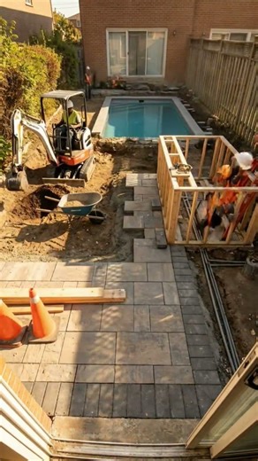 Luxury Backyard Transformation | From Ruined Pool to Dream Outdoor Bar 🤯 Before & After