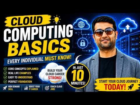 Cloud Computing Basics Every Individual Must Know | Build a Strong Foundation for AWS & Google Cloud