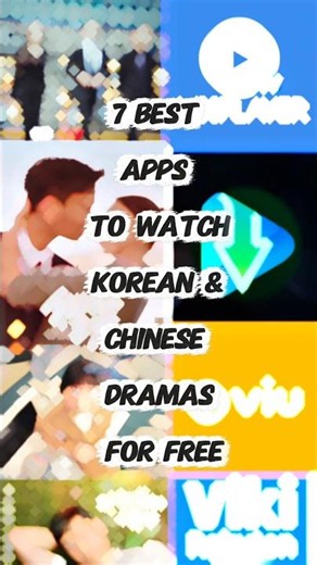 7 Best Apps To Watch Korean & Chinese Dramas For Free #shorts #bestapps