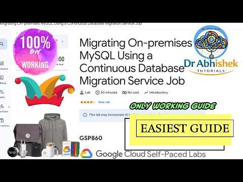 Migrating On-premises MySQL Using a Continuous Database Migration Service Job | #GSP860