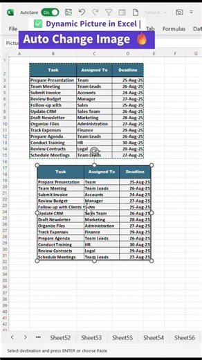✅ Dynamic Picture in Excel #excelshortcuts #exceltips #exceltutorial #exceltricks #excelformula
