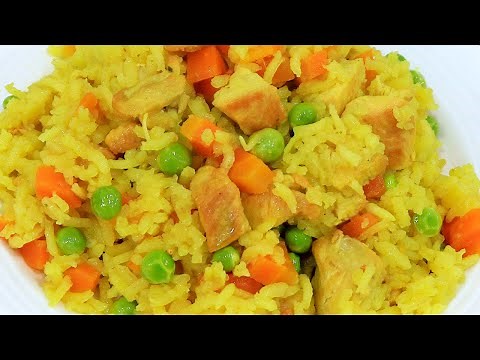 ARROZ AMARILLO CON POLLO