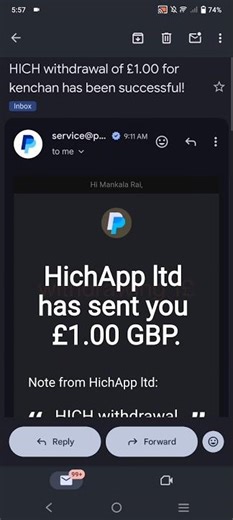 PayPal earning app | With proof | Unlimited withdrawal #earnmoney #moneyearning #moneyearningapp