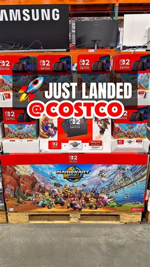 Costco just made the ultimate gaming bundle easier—Nintendo Switch 2 Mario Kart World 12‑month NSO is $529.99. Everything you need to race into next‑gen fun—share with someone who’s been waiting for this! #costcofinds #costcowonders #costcoinfluencer #costco #nintendoswitch2 #mariokartworld #gamingbundle #costcotech #gamerdeals #switch2bundle | Costco Wonders