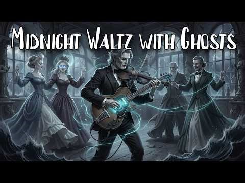 Midnight Waltz with Ghosts. Electric guitar improvisation over a Loop