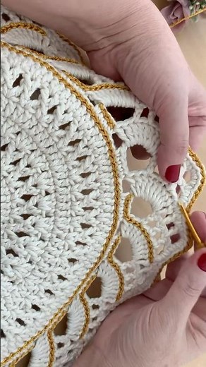 Sousplat crochê Magia Solar