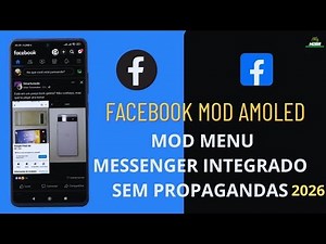 Facebook Mod AMOLED Update 2026: What Changed? Video Review #android #tutorial #canalmdbr