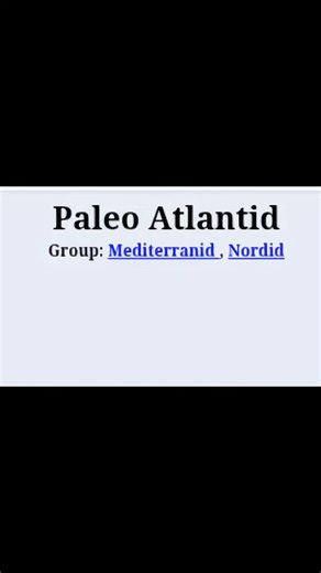 Exploring the Paleo Atlantid Phenotype in Europe