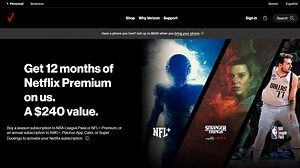 DEAL ALERT: Get One Year of Netflix Premium for Free When You Sign Up for a Streaming Service via Verizon ($240 Value)