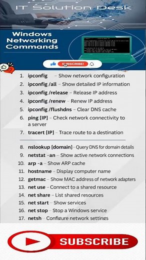Windows Networking Commands: Master Every Single One