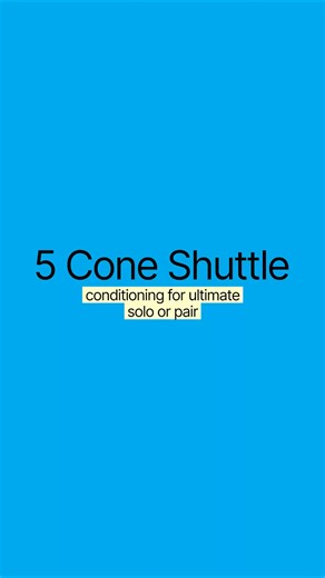 5 Cone Shuttle Social