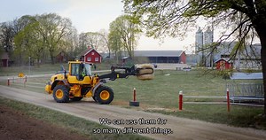 31K views · 1.1K reactions | Leave the heavy-duty agricultural work for the upgraded L60H, designed to do more, while using less fuel.  Christina Winbland, dairy farmer of the year 2019, talks about why Volvo loaders are so well suited for the work at the farm and why the cows love the machines.  | Volvo Construction Equipment - Europe, Middle East and Africa | Facebook