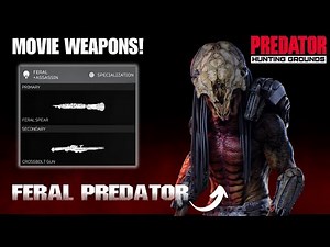 Hunting with the Feral Predator’s Iconic Movie Weapons In Predator Hunting Grounds