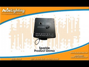 Sparkie Cold Spark Machine Product Video Demo ( Cold Fireworks Machine) By Acue Lighting