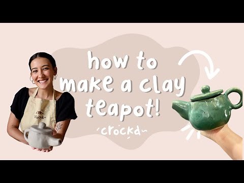 How To Make a Clay Teapot with Your Pottery Kit!