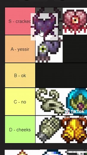Terraria Expert Mode Accessories Tier List