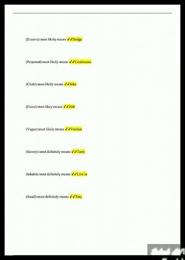 Latest ASVAB Word Knowledge Section Graded A2262 video