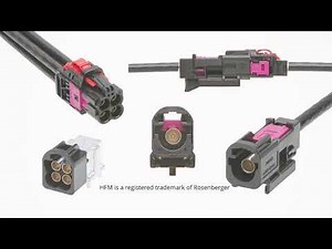 High-Speed FAKRA-Mini (HFM) Interconnect System | Molex