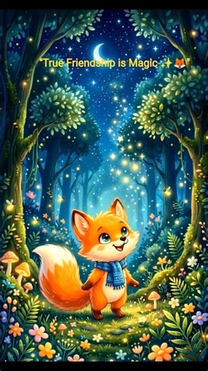 "Finn the Fox Helps a Lost Lantern 🌟 | Sweet Friendship Story for Kids | Bedtime Story"
