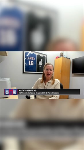 NBA President, Social Responsibility & Player Programs Kathy Behrens joins NBA TV's The Association to talk about 20 years of NBA Cares and the work our teams and players are doing in the community as part of Season of Giving. | NBA Cares