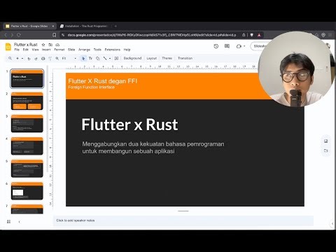 Flutter x Rust menggunakan FFI