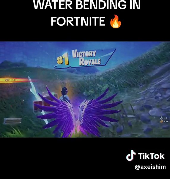 Water Bending in Fortnite - Avatar Korra Cosplay