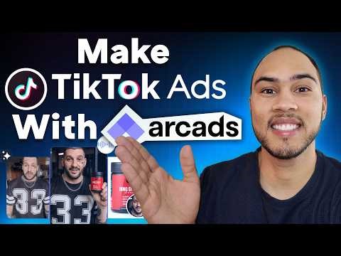 How to Make 5 TikTok Ad Variations Fast with Arcads AI (Beginner Tutorial)